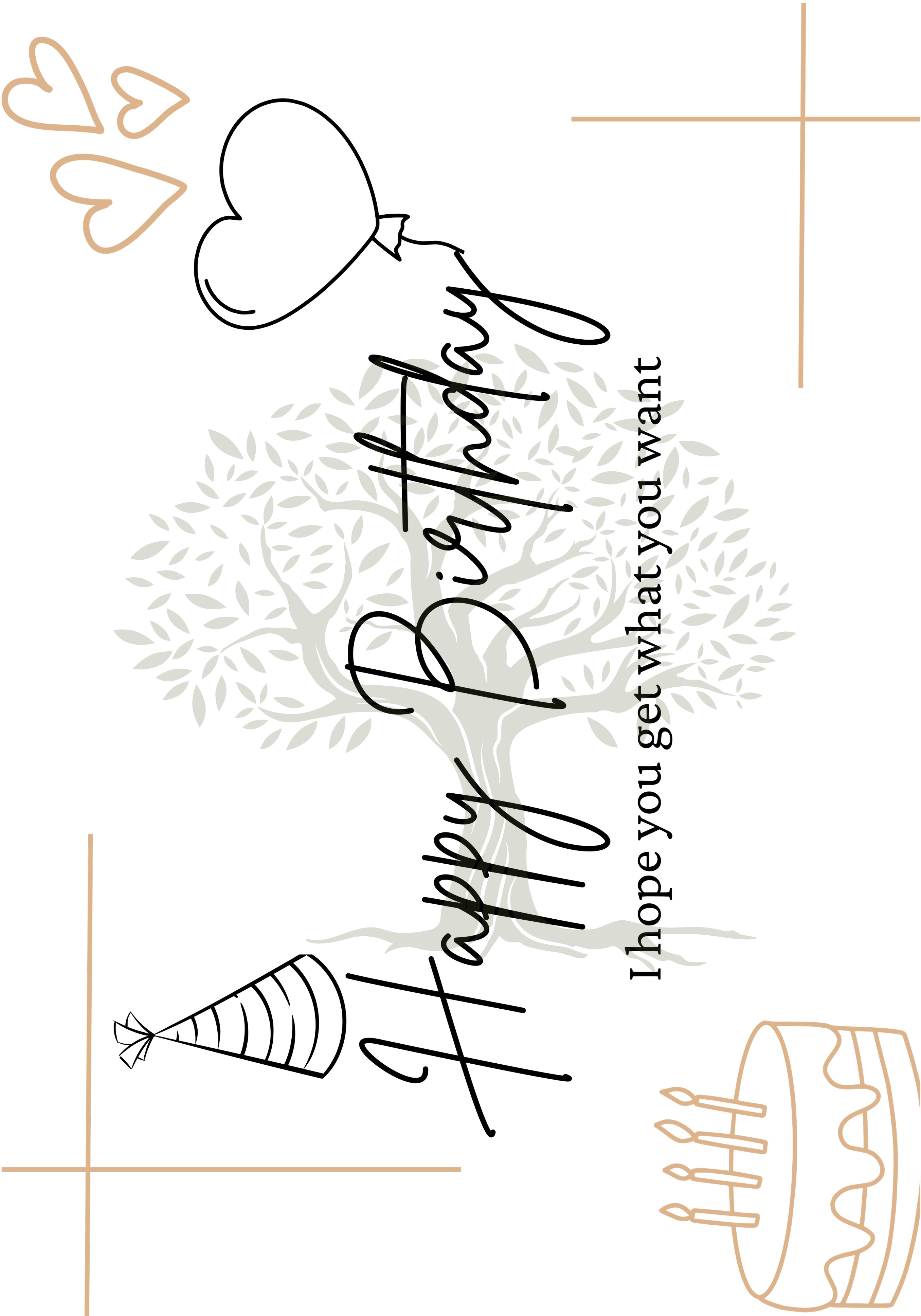 Small Greeting Card Happy Birthday 5