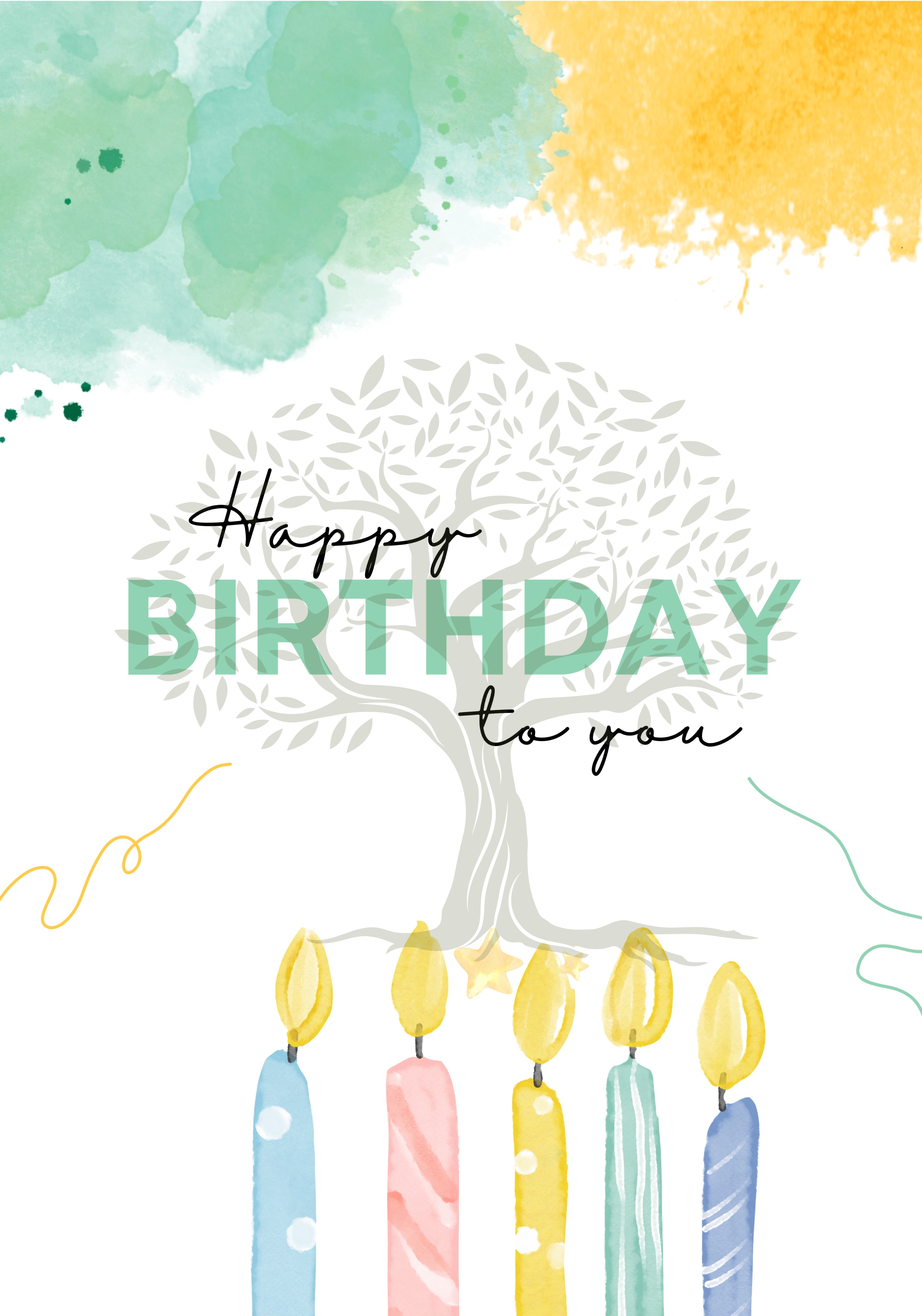 Greeting Card Happy Birthday 4