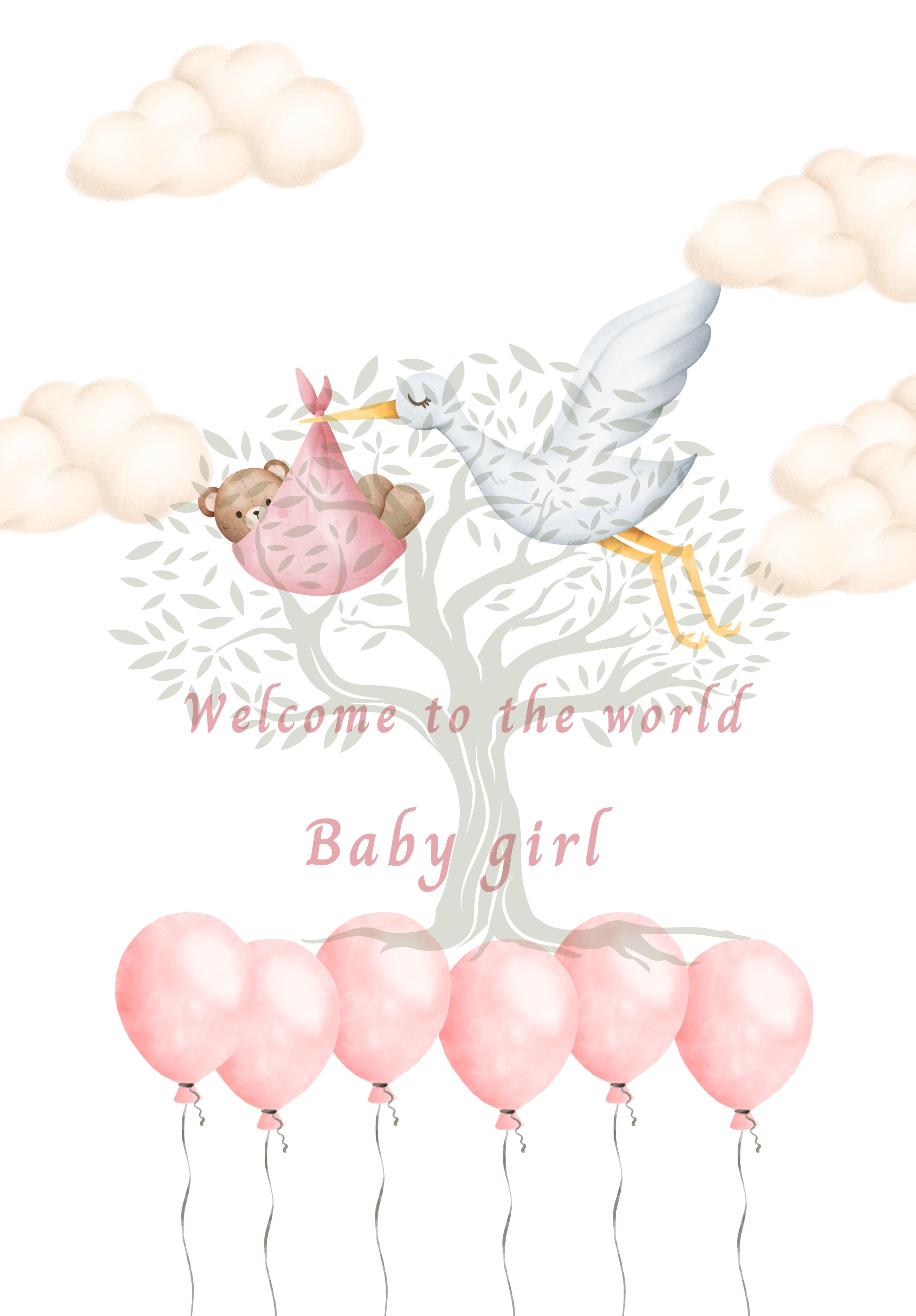 Greeting Card Baby Boy & Girl 7
