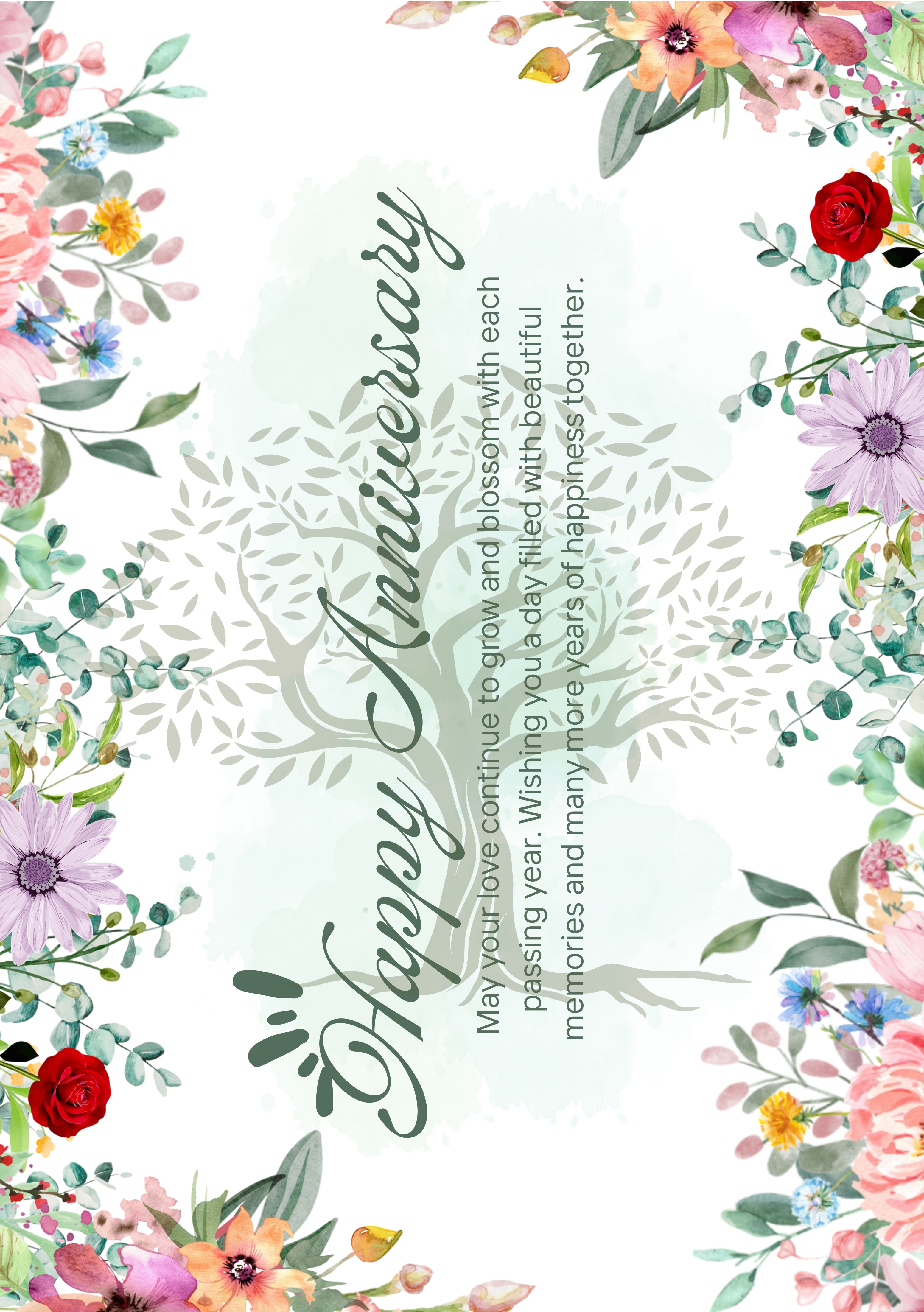 Small Greeting Card Anniversary 2