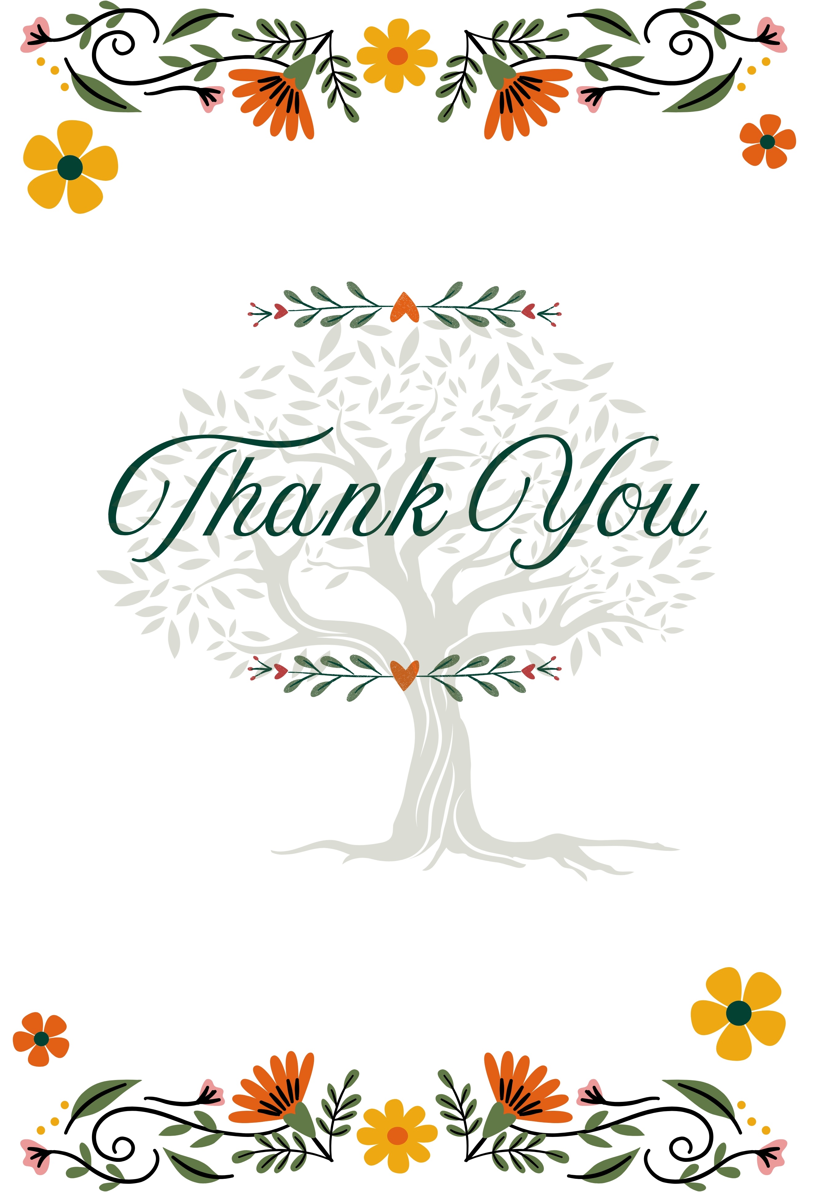 Greeting Card Thank you 6