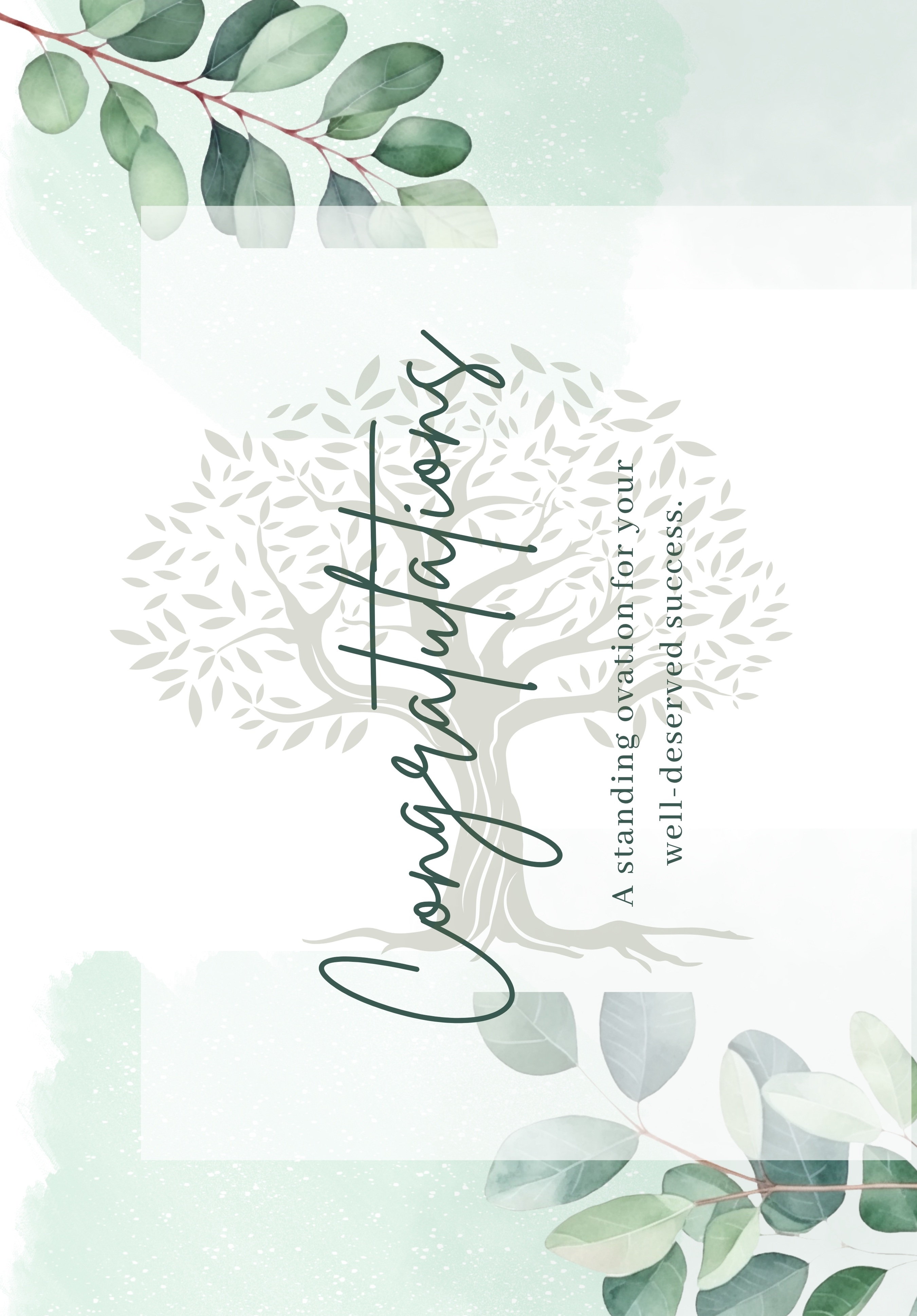 Small Greeting Card Congratulations 4