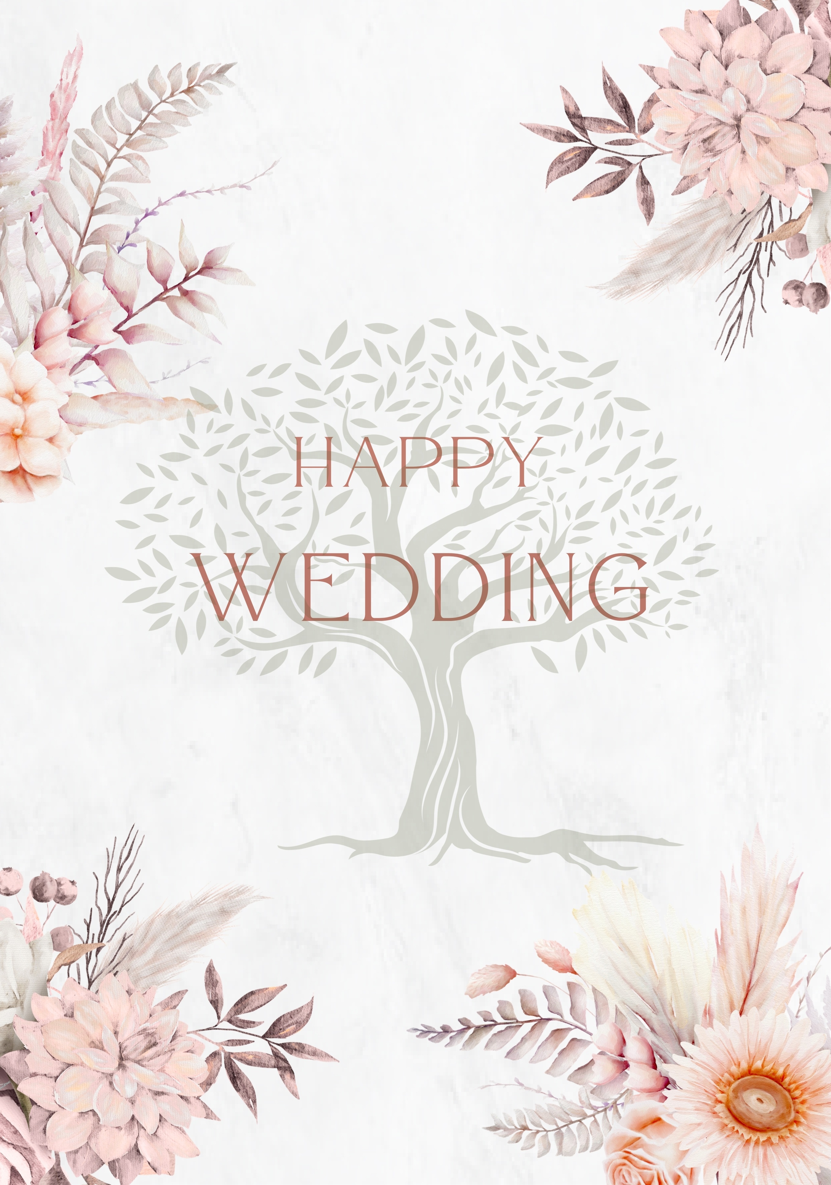 Greeting Card Happy Wedding 6