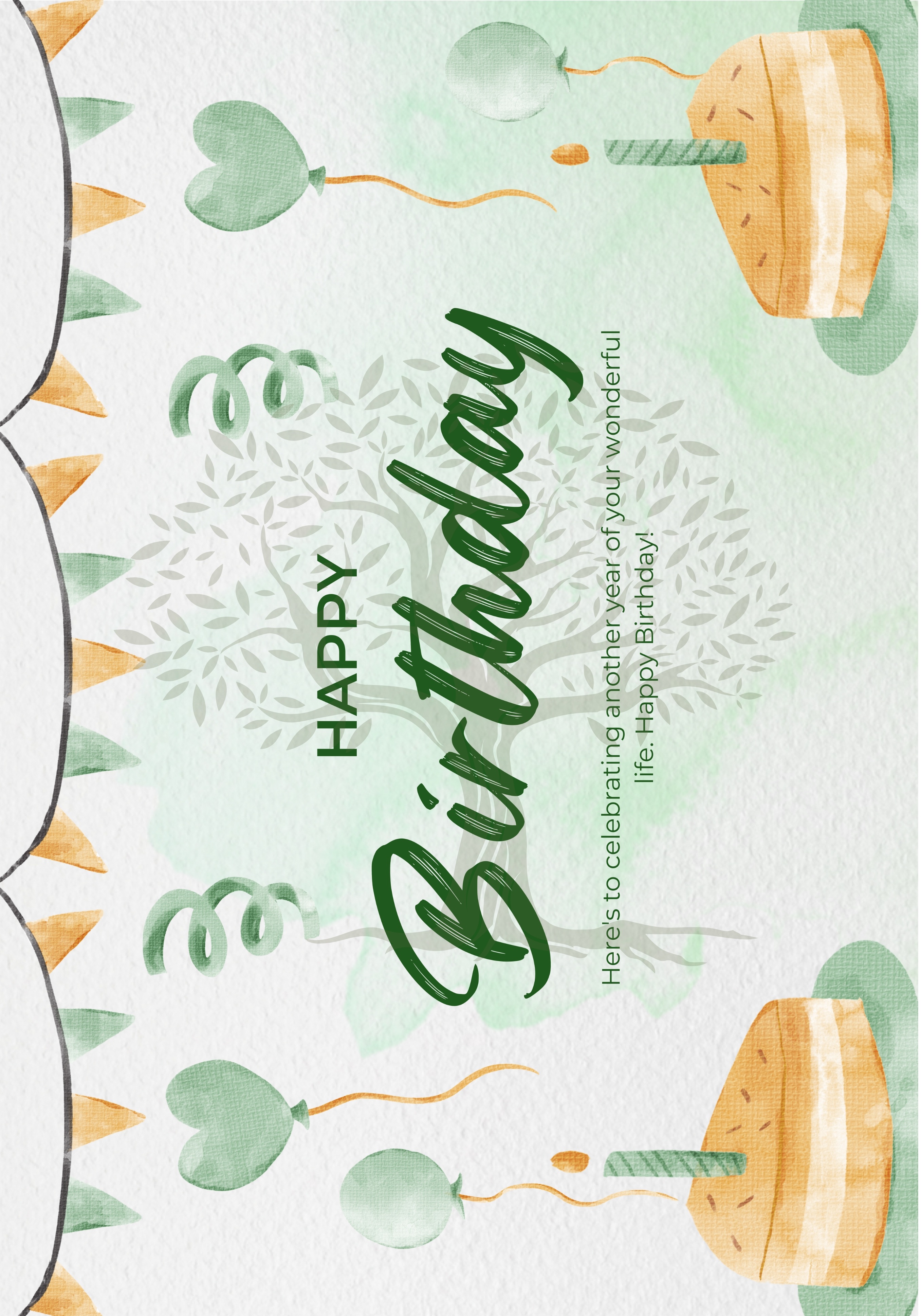 Small Greeting Card Happy Birthday 3